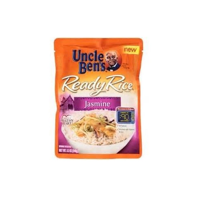 Uncle Ben's Ready Rice Pouch Jasmine - 6 Pack Bundle