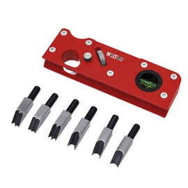 WEITARI Chamfer Planer for Wood, Woodworking Edge Corner Flattening Tool 45 Degree Bevel Manual Planer Trimming Chamfering Smoothing Planes DIY Hand Woodcraft (Red)