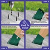 A-Frame Swing Base Brackets ,4x4 Base Brackets 4 Pcs (Inner
