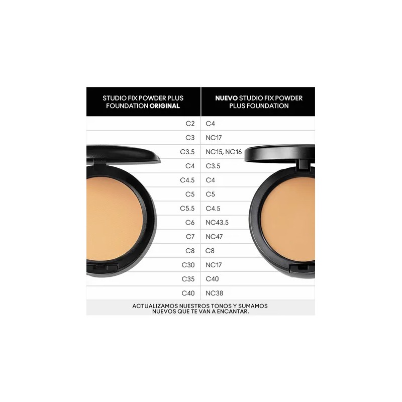 Base De Maquillaje MAC Studio Fix Powder Plus Tono C3.5