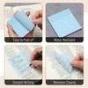 Mr. Pen- Transparent Sticky Notes, 3”x3”, Coastal Calm, 12 Pads,