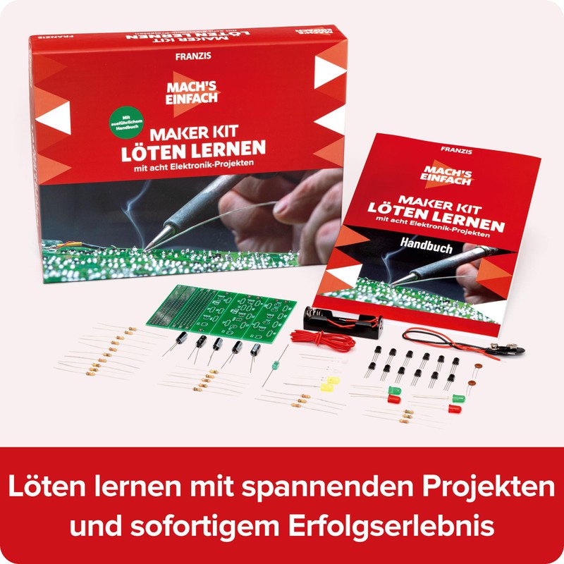 FRANZIS 67122 – Make it Easy – Learn to Solder
