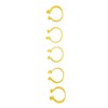 100PCS Chicken Ankle Rings Reusable Plastic Duck Leg Bands Clips