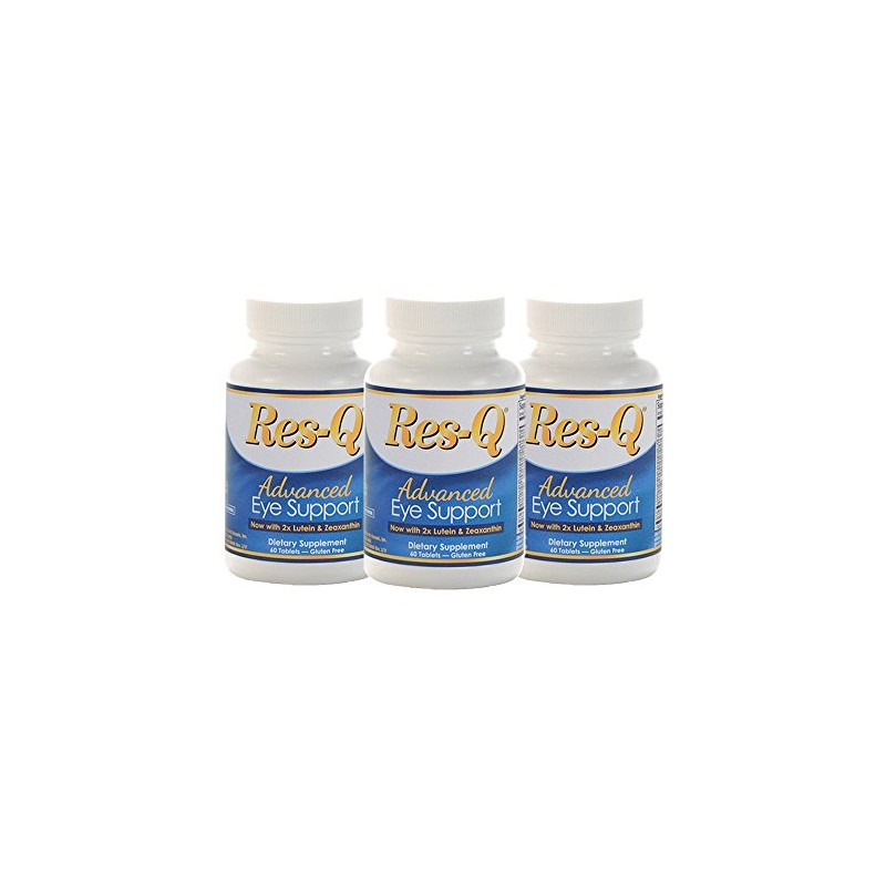 Res-Q Advanced Eye Support with 14 Critical Eye Nutrients 3-Pack