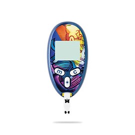 MightySkins Skin Compatible with Abbott Freestyle Lite - Midnight Mischief | Protective, Durable, and Unique Vinyl Decal wrap Cover | Easy to Apply, Remove, and Change Styles | Made in The USA