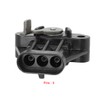 X AUTOHAUX 25036663 Car Throttle Position Sensor TPS Replacement for