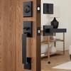 LOQRON Front Door Handleset Heavy Duty Door Handle and Deadbolt