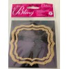EK Success Jolee's Boutique Stickers GOLD ORNATE BLINK BORDERS 2