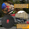 SENKEYFE 1/4" Tow Chain-G80 Transport Safety Chain with G70 Clevis