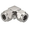 sourcing map Compression Tube Fitting 3/8" to 3/8" OD Tube