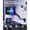 ARES WING Monitor Wall Mount for 24-57 Inch Ultrawide Gaming