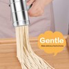 Manual Pasta Press, Stainless Steel Pasta Machine, 5-in-1 Pasta Maker,