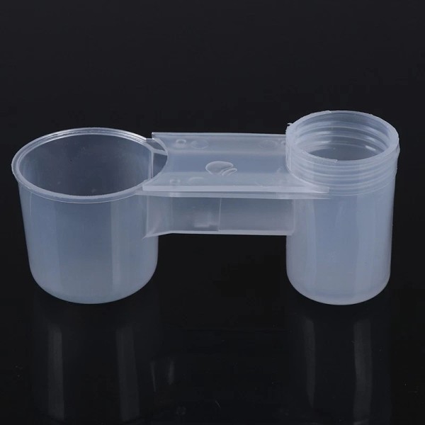 Unbranded Plastic Pet Bird Drinker Feeder Water Bottle Cup cat