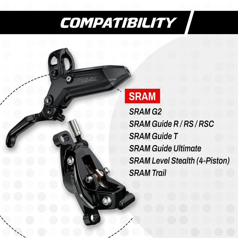 epic Disc Brake Pads for SRAM G2, Guide, Guide Ultimate