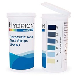Micro Essential Peracetic Acid Test Strip, 50 Strips