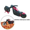 1PCS Motorcycle Pizza Cutter, Stainless Steel Pizza Cutter Kitchen Gadgets