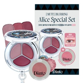 Glowing Lip & Cheek 3-Color Pot Project Set (653 & E03), Korean Cosmetics Dint (603 & E03)
