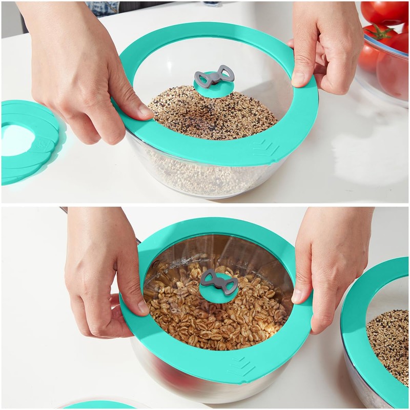 4 Pack Replacement Lids for Pyrex 7200-PC 2 Cup Glass