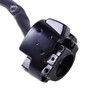 Szmsmy Black 1" Handlebar Horn Turn Signal Lamp Control Switch