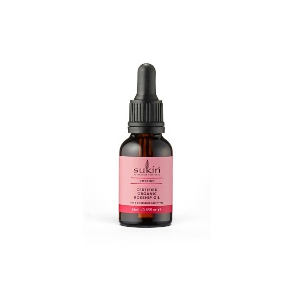 Sukin Certified Organic Rose Hip Oil 25ml