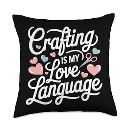 Cardmaker Scrapbooking Cardmaking Kits for Adults Card Lover Throw Pillow