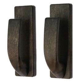 Toso 399218 Curtain Parts Jure 2 Piece Dark Oak