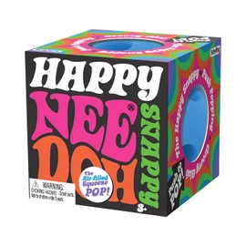 Schylling NeeDoh Happy Snappy Ball - Sensory Fidget Toy - Assorted Colors - Ages 3 to Adult (Pack of 1)