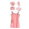 5Pcs Bath Towel Wrap Set Hair Drying Cap Headband Princess