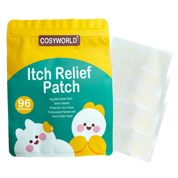 COSYWORLD Mosquito Itch Relief Patches, Bug Bite Patches for Kids