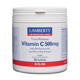 Lamberts Vitamin C Sustained Release 500mg - 250 Tablets