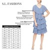 S.L. Fashions Women's Mother of The Bride Jacket Dress with
