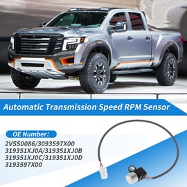 X AUTOHAUX No.319351XJ0A Automatic Transmission Speed RPM Sensor for Nissan Xterra 4.0 05-15 for Nissan Titan XD 5.6 16-19 for Infiniti M35 M45 4.5 06-10 for Nissan Frontier 4.0 05-19