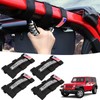 Gaizon 4 Pack Grab Handles Roll Bar Paracord Handgrip Handles