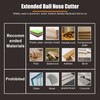 Ball Nose Cutter CNC Spiral Tapered Tungsten Steel Extended End
