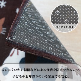 Entrance Mat, Indoor, Stylish, Entrance Mat, Outdoor, Dirt Removal, Anti-Slip, Entrance Mat, Cat Water Absorption, Washable, Abrasion Resistant, Door Mat, For All Years, Dust Mites, Mite Resistant,