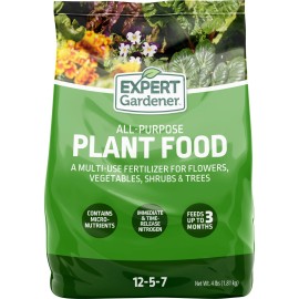 unbranded All-Purpose Plant Food Fertilizer 12-5-7, 4 lb.