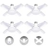 4Pack LED Garage Light Bulb, Mini 50W LED Garage Ceiling