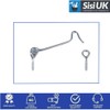 Heavy Duty Gate Hook and Eye Latch 3 Inch Stainless