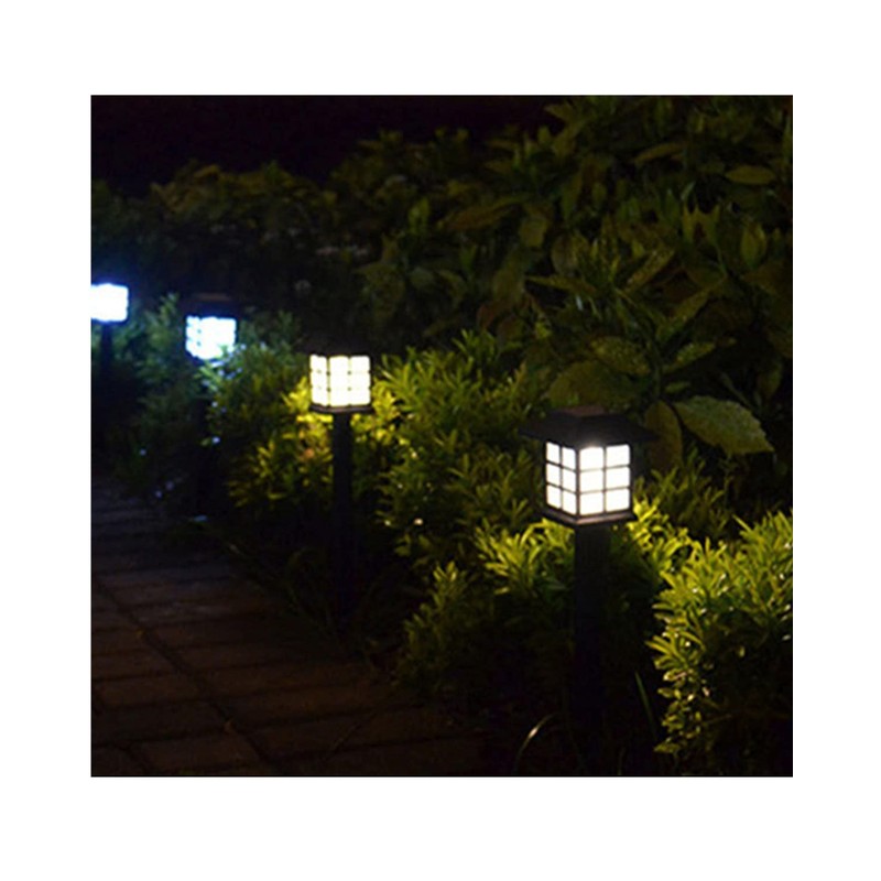 NEWOTE Outdoor Solar Pathway Lights Waterproof 2-Packs Outside LED Decorative