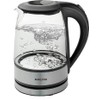 EUROSTAR EKG120BK 1.2L Glass Kettle, Black