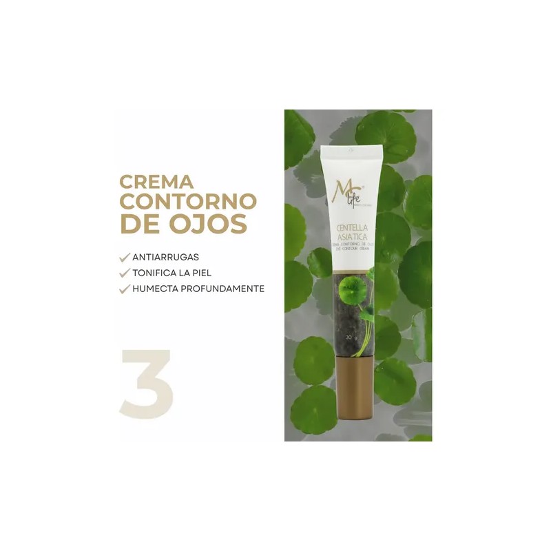 Set Facial 6 en 1 Mc Life con Centella Asiática