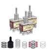Innfeeltech 3 Pcs Momentary Toggle Switch, 20A 125V, 2H-C223 DPDT,