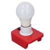Portable E27 Lamp Bulb with Battery Adapter LED Working Light