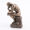 Veronese Design 8" Rodin The Thinker Cast Resin Statue Bronze