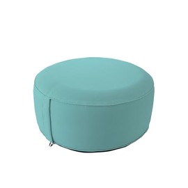 ED ENJOY HOME Jardin Costa Collection Outdoor Round Inflatable Bean Bag 55 x 55 cm Turquoise with Cover