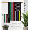 US First Responders Line Garden Flag - Set with Stand