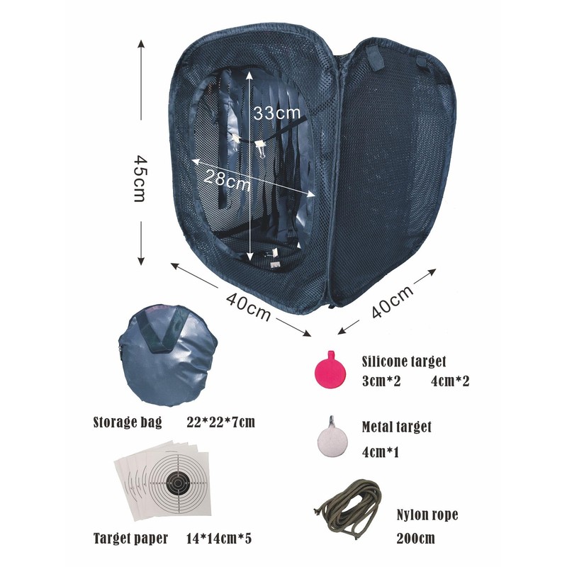 Shooting Target Foldable Shooting Game Target Box for BB Ammo