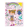 Rachel Ellen Over The Rainbow Children's Letter Writing Set Wallet