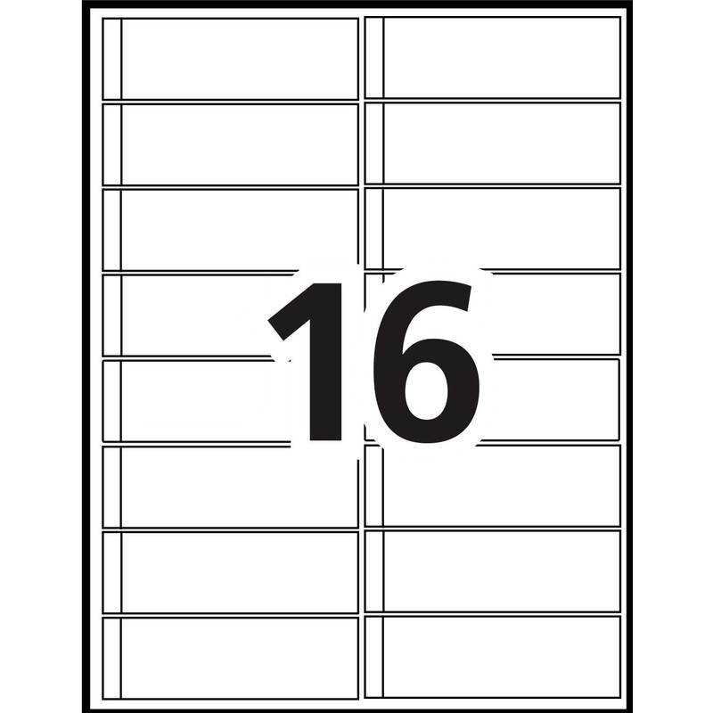 Avery Double-Column Ready Index Dividers, 16-Tab, 1 Set (11320),Multi Color