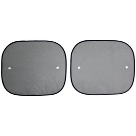 Meltec CP-51 Car Sun Shade, Compact Shade, For Light - Minivans, Big Size, Soft Cut, 2 Pieces, 23.6 x 19.7 inches (600 x 500 mm)